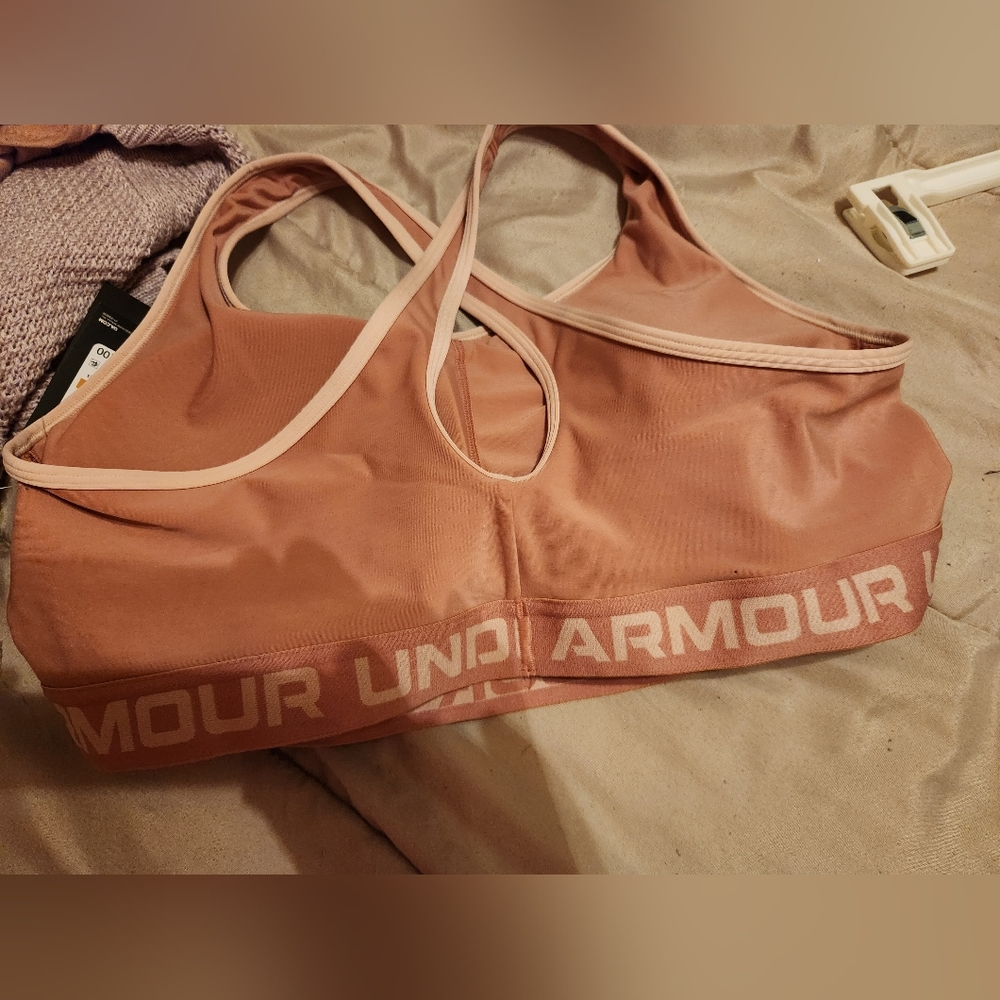 Under Armour Women's Armour Mid Crossback Sports Bra Size 3X - Picture 6 of 8